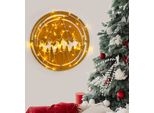 Wallity, Xmasgold - 019, Scultura Da Parete, Oro, 100 % Metallo, 61 X 61 Cm