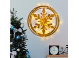 Wallity, Xmasgold - 020, Scultura Da Parete, Oro, 100 % Metallo, 62 X 56 Cm