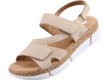 Rieker Sandalo Da Donna Perla-Beige, Colore:Beige/Fango, Taglia UE:42