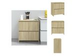 Vidaxl Credenza Rovere Sonoma 70X41X75 Cm Materiale Legno - Credenze