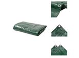 Vidaxl Telone 650 G/M² 4X7 M Verde - Teloni