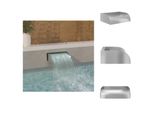Vidaxl Cascata 45X34X14 Cm In Acciaio Inox 304 - Fontane E Cascate