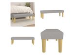 Vidaxl Panca Grigio Chiaro 100X30X30 Cm In Tessuto - Panca - Panca - Panca Per Corridoio