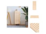 Vidaxl Armadio A Battente Design 99,3X39,4 Cm Pino Massiccio - Porte Per Armadi