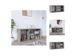 Vidaxl Portascarpe Grigio Sonoma 100X35X45 Cm Materiale A Base Di Legno - Portascarpe E Armadietti