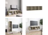 Vidaxl Libreria/Tv In Rovere Sonoma 143×30×36 Cm - Libreria - Librerie - Mensola A Muro - Mensole A Muro