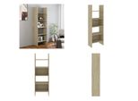 Vidaxl Libreria Rovere Sonoma 60X35X180 Cm Materiale A Base Di Legno - Libreria - Librerie - Libreria - Librerie
