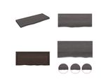 Vidaxl Scaffale A Muro Marrone Scuro 100X40X(2 6)Cm In Legno Massiccio Trattato Con Rovere - Scaffale A Muro - Scaffale A Muro - Scaffale Portaoggetti - Scaffale Galleggiante