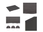 Vidaxl Mensola A Muro Marrone Scuro 60X50X2 Cm In Legno Massiccio Trattato Con Rovere - Mensola A Muro - Mensola Portaoggetti - Mensola Galleggiante