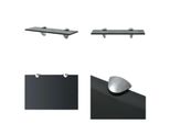 Vidaxl Mensola Galleggiante In Vetro 30X20 Cm 8 Mm - Mensola Galleggiante - Mensole Galleggianti - Mensola A Muro - Mensole A Muro