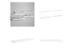 Vidaxl Mensole Galleggianti 4 Pz. Bianco 90X23,5X3,8 Cm Mdf - Mensola A Muro - Mensole A Muro - Mensola A Muro Galleggiante - Mensola A Muro Galleggiante