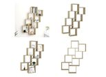 Vidaxl Scaffale A Cubo In Rovere Sonoma 90X15X119 Cm Materiale A Base Di Legno - Scaffale A Parete - Scaffale A Parete - Scaffale A Parete - Scaffali A Parete