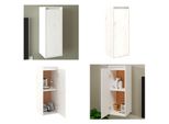 Vidaxl Armadio A Muro Bianco 30X30X80 Cm Pino Massiccio - Armadio A Muro - Armadio A Muro In Legno - Armadio A Muro