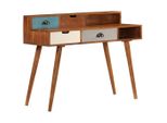 vidaXL Schreibtisch 110 x 50 x 90 cm Akazienholz Massiv - Schreibtisch - Schreibtische - Tisch - Tische