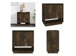 Vidaxl Credenza In Rovere Affumicato 70X41X75 Cm In Legno - Credenza - Credenza - Credenza - Credenza - Armadio