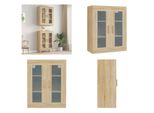 Vidaxl Armadio A Muro Rovere Sonoma 69,5X34X90 Cm - Armadio A Muro - Armadi A Muro - Armadi A Muro - Armadi A Muro