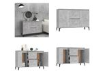 Vidaxl Credenza Grigio Cemento 104X35X70 Cm In Legno - Credenza - Credenze - Librerie - Librerie
