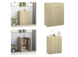 Vidaxl Credenza Rovere Sonoma 60X30X75 Cm In Legno - Credenza - Credenze - Armadi - Credenze