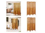 Vidaxl 3 Pz. Paravent 121,5X2X180 Cm In Legno Massiccio Di Acacia - Divisorio Per Ambienti - Paravent - Divisorio Per Ambienti - Parete Divisoria