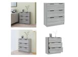 Vidaxl Credenza Grigio Sonoma 60X30X70 Cm Materiale A Base Di Legno - Credenza - Credenze - Armadio - Armadio Portaoggetti