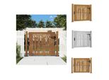 Vidaxl Cancello Da Giardino 105X80 Cm In Acciaio Corten Design Bambù - Cancelli Da Giardino