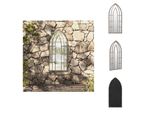 Vidaxl Specchio Da Giardino Sabbia 100X45 Cm Ferro - Specchio