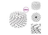 Vidaxl Corda Da Lavoro Bianca 10 Mm 100 M Poliestere - Corde