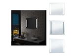 Vidaxl Specchio Da Parete Per Bagno Con Led 80X60 Cm - Specchio