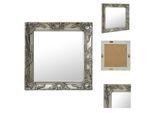 Vidaxl Specchio Da Parete In Stile Barocco 50X50 Cm Argento - Specchio