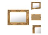 Vidaxl Specchio Da Parete In Stile Barocco 60X40 Cm Golden - Specchio