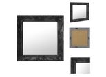 Vidaxl Specchio Da Parete In Stile Barocco 50X50 Cm Nero - Specchio