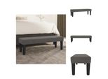 Vidaxl Panca Grigio Scuro 100X30X30 Cm In Velluto - Panche
