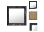 Vidaxl Specchio Da Parete In Stile Barocco 60X60 Cm Nero - Specchio