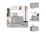 Vidaxl Panca Da Corridoio 80X40X45 Cm In Cemento Grigio A Base Di Legno - Panche Da Corridoio E Cassapanca