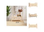 Vidaxl Panca Da Corridoio 80X40X43 Cm In Legno Di Pino Massiccio - Panche Da Corridoio E Cassapanca