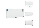 Vidaxl Lavagna Magnetica Bianca 110X60 Cm In Acciaio - Lavagne Bianche