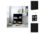Vidaxl Libreria Nera 60X24X74,5 Cm Materiale A Base Di Legno - Librerie E Scaffali