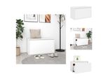 Vidaxl Panca Da Corridoio 80X40X45 Cm In Legno Bianco - Panche Da Corridoio E Cassapanche