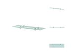 Vidaxl Mensole Galleggianti 2 Pz. Vetro 80X20 Cm 8 Mm - Mensole A Muro