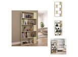 Vidaxl Libreria/Divisorio Sonoma Quercia 80X24X159 Cm Materiale A Base Di Legno - Librerie E Librerie