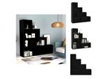Vidaxl Libreria/Divisorio Nero 155X24X160 Cm In Legno - Librerie E Scaffali