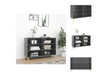 Vidaxl Credenza Grigio Lucido 103,5X35X70 Cm In Legno - Credenze