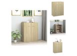 Vidaxl Credenza Rovere Sonoma 60X30X75 Cm Materiale Legno - Credenze