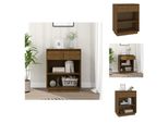 Vidaxl Credenza Marrone Miele 60X34X75 Cm In Legno Di Pino Massiccio - Credenze