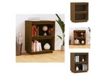Vidaxl Credenza Marrone Miele 60X34X75 Cm In Legno Di Pino Massiccio - Credenze