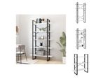 Vidaxl Libreria 5 Scomparti Bianco 100X30X175 Cm Materiale A Base Di Legno - Librerie E Scaffalature