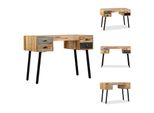 Vidaxl Scrivania In Legno Massiccio Di Teak Riciclato 110 × 50 × 76 Cm - Scrivanie