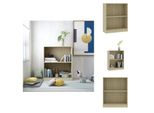 Vidaxl Libreria Rovere Sonoma 60X24X74,5 Cm Materiale A Base Di Legno - Librerie E Scaffalature