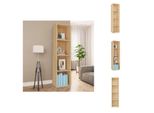 Vidaxl Libreria/Tv In Rovere Sonoma 36X30X143 Cm Materiale A Base Di Legno - Librerie E Librerie