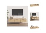 Vidaxl Armadio A Muro Rovere Sonoma 102X30X20 Cm Materiale Legno - Mensole A Muro